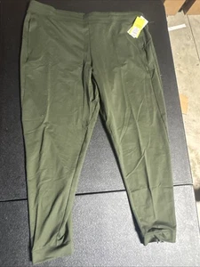 All In Motion Run Pant Athletic Jogger Pants Moss Green Size XL NWT - Picture 1 of 6