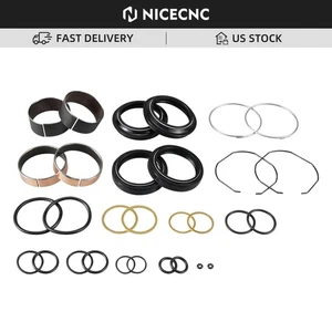 Front Fork Seal Bushing Kit For Kawasaki KX125 KX250 KX 125 250 1996-2000 2001 - Bild 1 von 6