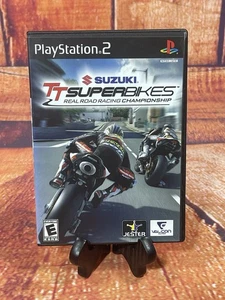 Suzuki TT Super Bikes Real Road Racing PlayStation 2 PS2 Completo CIB Probado - Imagen 1 de 4
