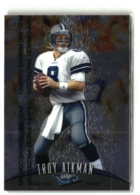 Troy Aikman 1998 Finest #220 Dallas Cowboys - Image 1 of 2