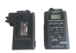 SONY HVR-MRC1 MRC1K Memory Recording Unit w/ Craddle HVRA-CR1 HDV DV 16gb card - Picture 1 of 17