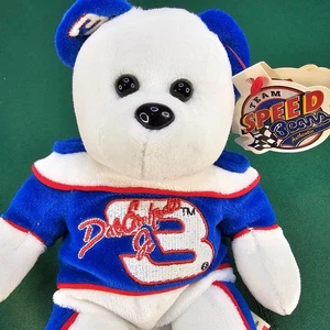 Auténtico juguete de peluche coleccionable Dale Earnhardt Jr #3 Team Speed Bear - Imagen 1 de 5