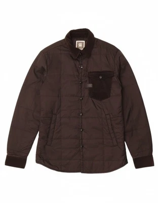 G-STAR Mens Padded Jacket UK 40 Large Black Nylon CY12 - Image 1 of 4