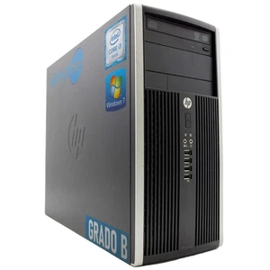 HP 6300 MT i3 3.30GHz 16GB 480GB WINDOWS 7 PRO SERIALE RS232 PC COMPUTER FISSO - Imagen 1 de 5