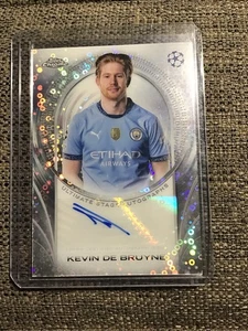 2024-25 Topps UCC Ultimate Stage Chrome Auto Card Kevin De Bruyne - Bild 1 von 2