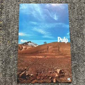 PULP More 2025 Ltd Ed RARE Tour Poster! Britpop UK Indie Pop Art Rock 11x17” - Picture 1 of 6