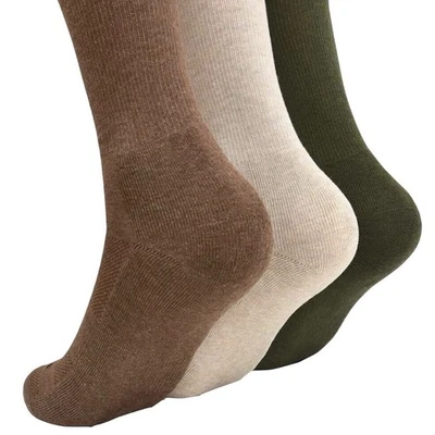 Calcetines Clarks para hombre con medio cojín Air Channel soporte para arco - Paquete de 3, doble talla L Foto 1 de 4