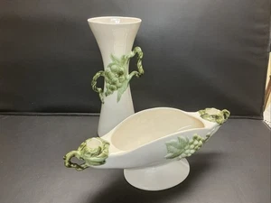 2 pezzi scafo vintage Tokay USA pezzi abbinati dipinti a mano - Foto 1 di 11