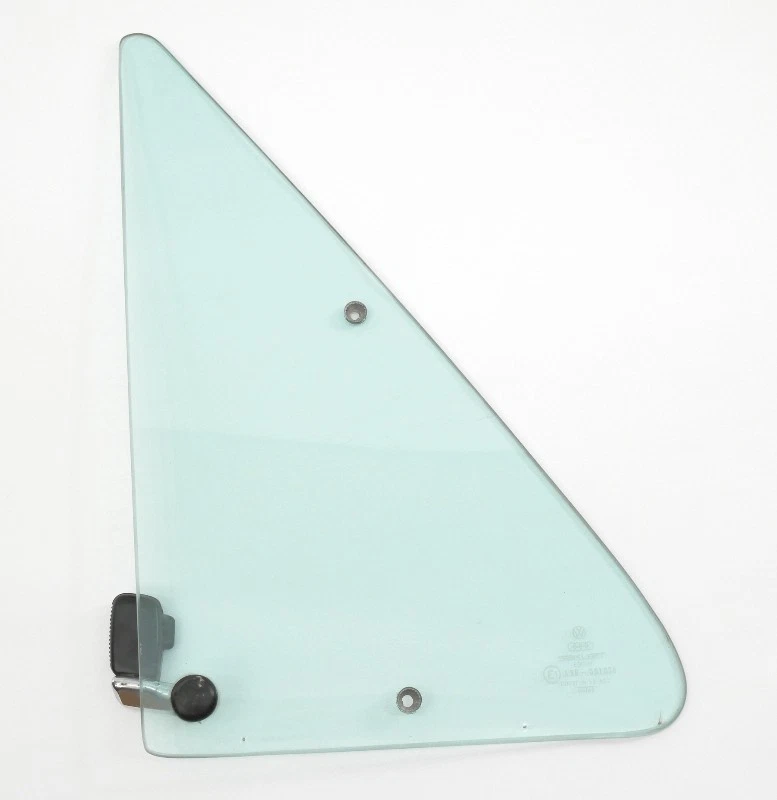 Vidrio de ventana lateral cuarto de ventilación de puerta derecha 80-91 VW Vanagon T3 - genuino - Foto 1 de 4