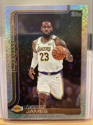 2025-26 Topps Basketball LeBron James Sand Glitter Sparkle #150 Lakers - Image 1 of 2