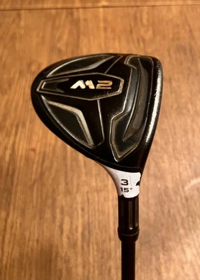 TaylorMade M2 #3 Fairway Wood Right-Handed. 15 degrees. - Image 1 of 4