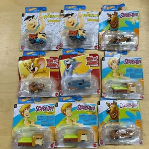 Hot Wheels 2021 Hanna Barbera Character Cars Scooby Doo Shaggy Fred Flintstone - Picture 1 of 11