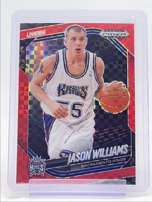 JASON WILLIAMS 2024-25 PANINI PRIZM BLACK LEGENDS RED POWER KINGS /75 Q5118 - Imagem 1 de 2