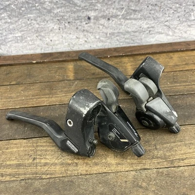 Shimano 7 Speed Shifters Short Reach Pair MTB Bike ST-M050 Levers MTB PARTS - Image 1 of 4