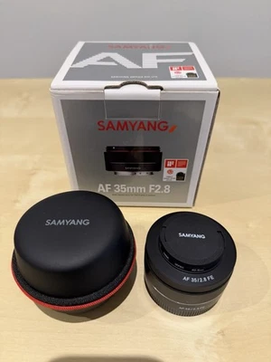Samyang AF 35mm F2.8 Lens for Sony FE with Hoya Filter  - Image 1 of 4