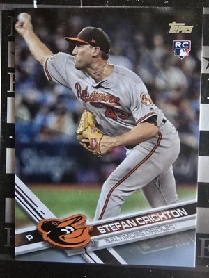 2017 Topps Update #US255 Stefan Crichton Father's Day Blue 03/50 - Image 1 of 2