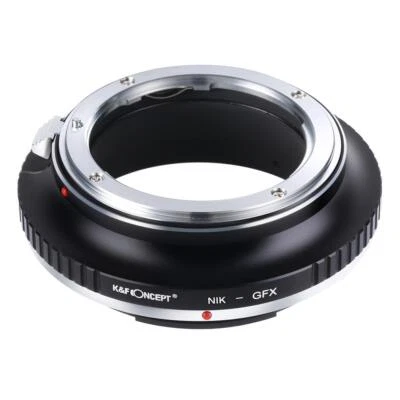 K&F Concept Lens Adapter for Nikon AI AI Mount Lens to Fuji GFX Mount Camera - Image 1 of 4