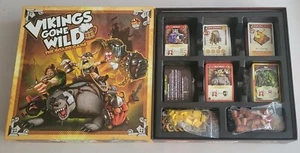 Lucky Duck Games- Vikings Gone Wild The Board Game Plus Expansions - Picture 1 of 5