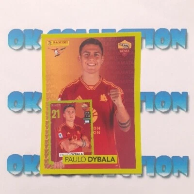 CALCIATORI PANINI CAMPIONATO 2023/2024 : FIGURINA ROMA PAULO DYBALA (P16) .