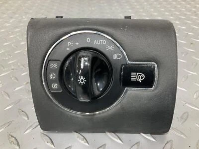 2008 年迈巴赫 57 62 车头灯控制开关带皮革边框(无烟煤色)已测试 — 第 1/4 张图片