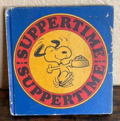 SUPPERTIME! by Charles M. Schultz - 1968 - Peanuts comics - Snoopy Charlie Brown - Image 1 of 4