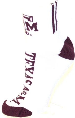 NCAA Texas A&M Aggies Quarter Socks Cover