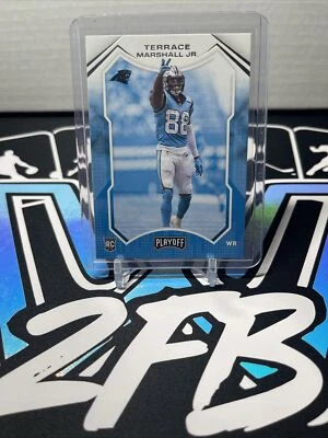 2021 Playoff Base #220 Terrace Marshall Jr. - Carolina Panthers - Image 1 of 2
