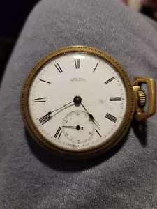 A.W.C. P.S. Bartlett Waltham Pocket Watch 2567154(mechanism) 618562(case) - Picture 1 of 7