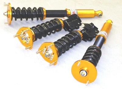 Fits Nissan 1995-1998 240SX S14 Full Coilover Suspension Set GOLD - Image 1 of 4