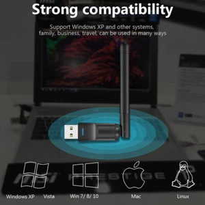 MT7601 Mini USB WiFi Adapter 150Mbps Wireless Network Card RTL8188 Network Card - Picture 1 of 12