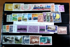 Eisenbahnstempel Lot Uruguay und etc. Neuwertig L670 - Bild 1 von 1