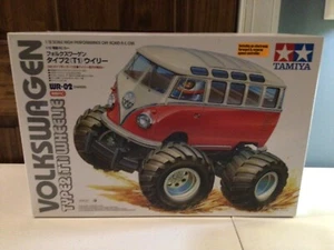 Tamiya 1/12 Volkswagen VW Bus Type 2 (T1) Wheelie  " Built" new - Picture 1 of 22