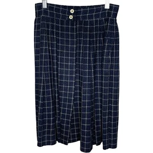 Vintage Christian Dior Women's Skirt Checked Frankie Welch Paris New York Size 6 - Picture 1 of 8