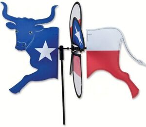 Texas Longhorn Petite Garden Wind Spinner by Premier Kites & Designs