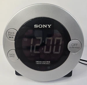 Sony Dream Machine ICF-C7IP AM/FM Radio Alarm Clock iPod Dock - Picture 1 of 8