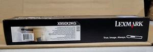 Toner Lexmark X950X2KG Schwarz Neu OVP A-Ware Original X950 X952 X954 Rg MwSt. - Photo 1/5