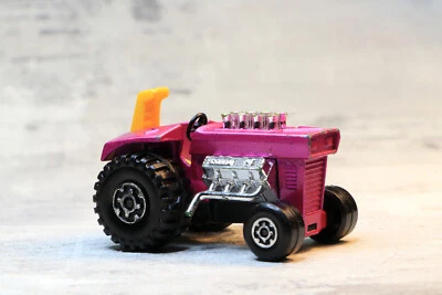 1972 Vintage Matchbox 25 Mod Tractor Purple Made In England Farm Equipment Toy - Image 1 of 4