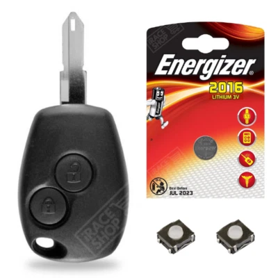 Coque / Boitier Télécommande pour Clef Plip DACIA Sandero Duster Logan Lodgy - Image 1 of 4