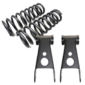 D 1965-91 CHEV GMC C20/30 2" Lowering Drop COIL Springs 2" Shackle 250220 - Bild 1 von 1