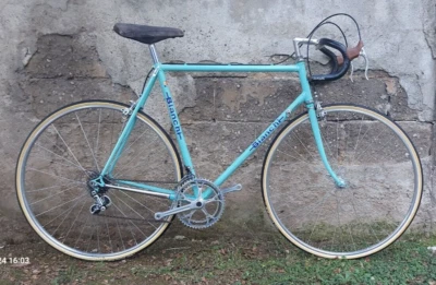 BIANCHI Specialissima 1979 58cm Bicicleta de Corrida Eroica Vintage Super Record pat79 - Imagem 1 de 4