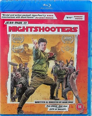 Nightshooters -Martial Arts Action Blu Ray -NEW -Jean-Paul Ly (Doug Allen) RB - Image 1 of 2
