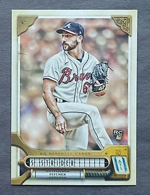 2022 Topps Gypsy Queen - Spencer Strider #44 (RC) Rookie Atlanta Braves Card - Image 1 of 2
