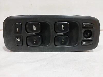Interruptor maestro de ventana eléctrica Volvo 2004 S60 S80 V70 XC70 XC90 30658146 negro * Foto 1 de 4