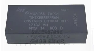 ST M48T58-70PC1 DIP28 64Kbit Cronometrador NVRAM 70ns 5V Batería Integrada Derecha - Imagen 1 de 1