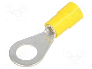 Zapato de cable: anillo conexión de sujeción 4÷6mm2 M8 Ø: 8,2mm aislado BM 00337 aislado - Imagen 1 de 1