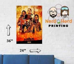 Póster de pared Red Dead Redemption 2 varios tamaños disponibles 11x17 - 24x36 pulgadas - Imagen 1 de 2