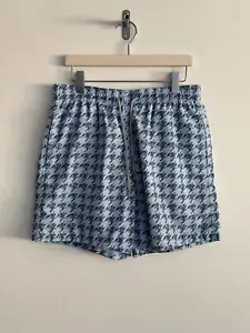 Vilebrequin Swimming Shorts Pale Blue With Shoals Of Fish XL - Picture 1 of 14