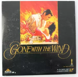 GONE WITH THE WIND, REMASTERED EXTENDED PLAY EDITION (laserdisc) LD, 2 DISC SET - Picture 1 of 3