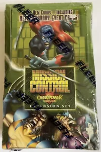 Marvel OverPower Card Game Mission Control Expansion Box Sealed Brand New - Picture 1 of 6