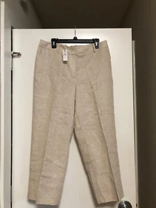 Talbots size 12 linen women pants new with tags - Picture 1 of 3